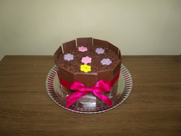 Bolo Placas de Chocolate